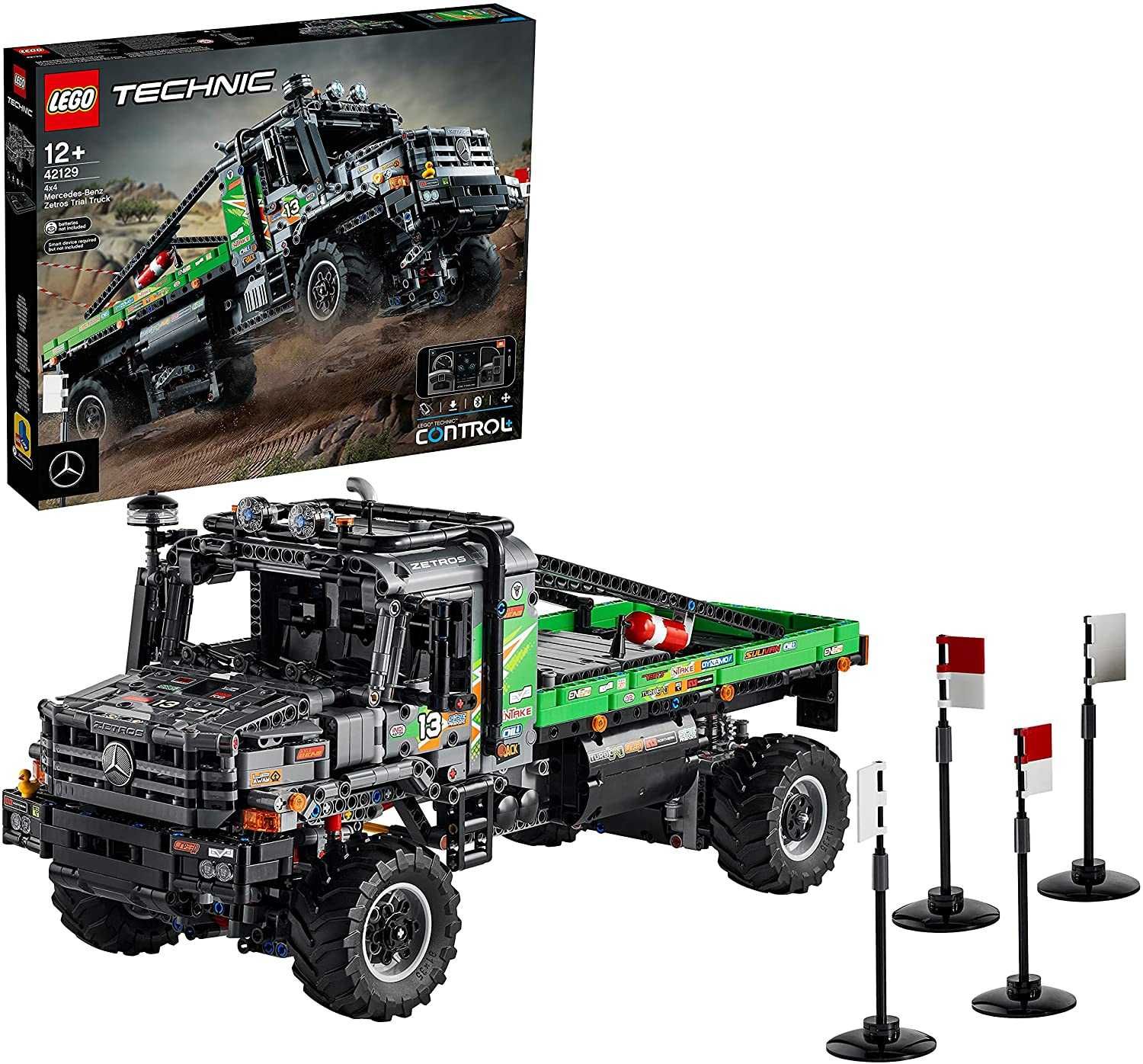 Lego technic 42129 4x4 Mercedes-Benz Zetros Trial Truck