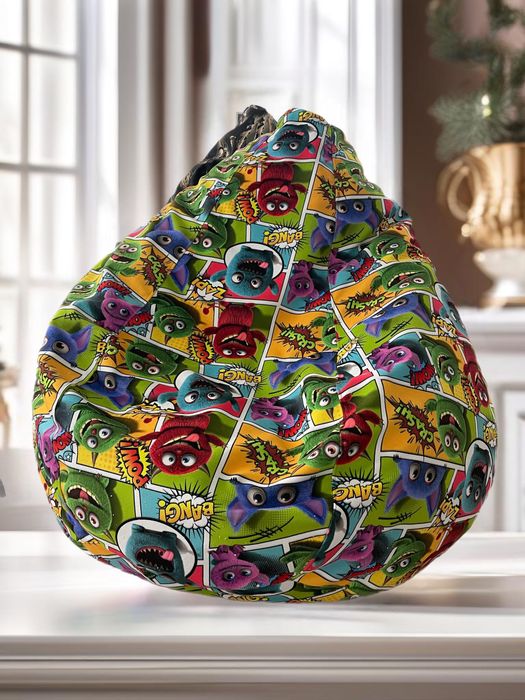 Кресло мешок с принтом под заказ