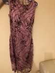 Rochie eleganga cu broderie si paiete marime S-M