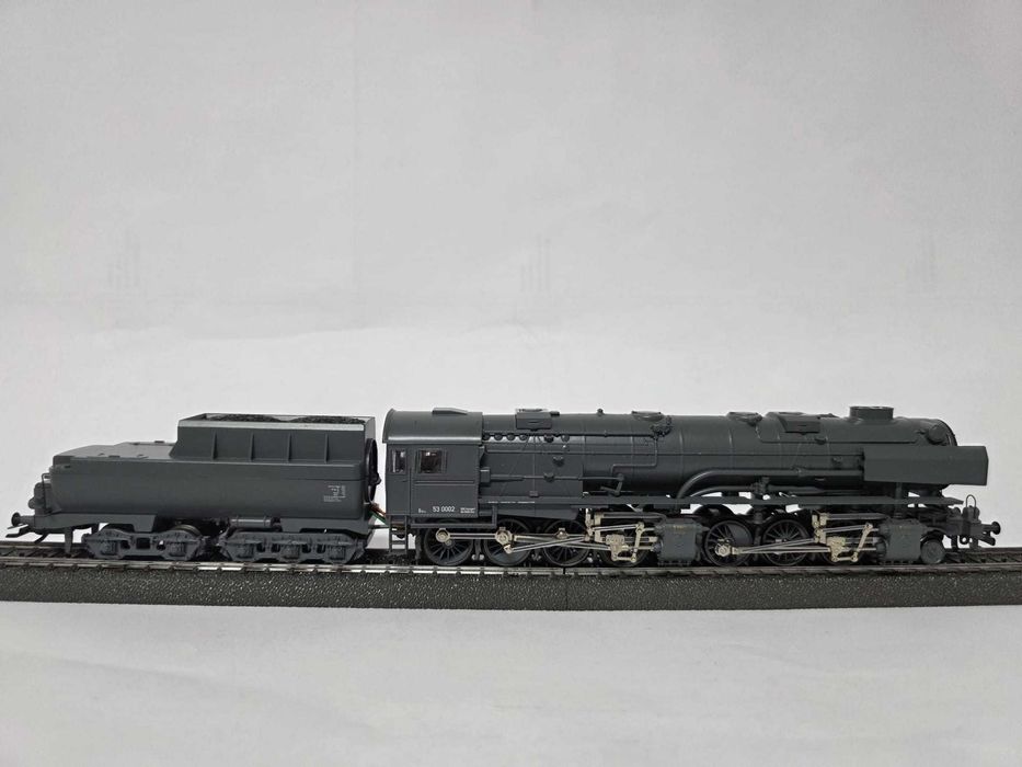 locomotiva cu aburi Marklin Digital AC - BR 53 Borsig - gri wermacht