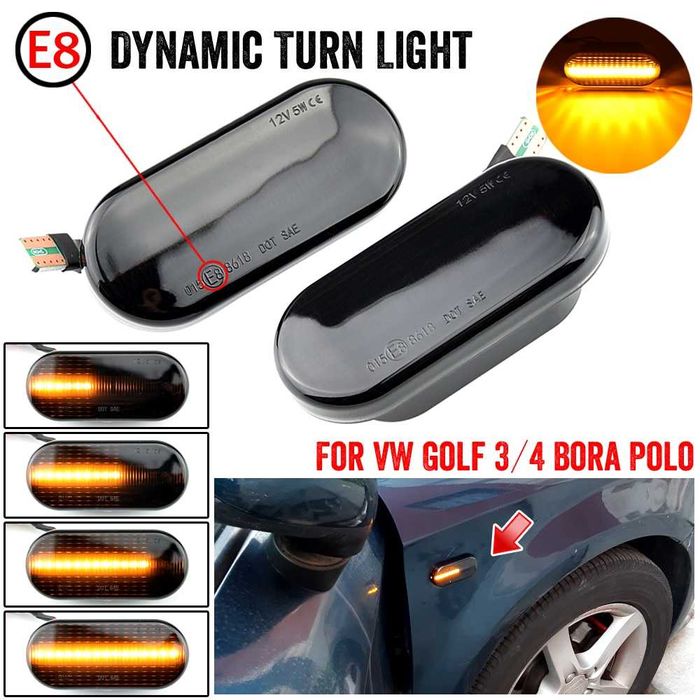 Лед Мигачи golf, Тунинг LED мигачи за Golf Bora Passat Seat Ibiza