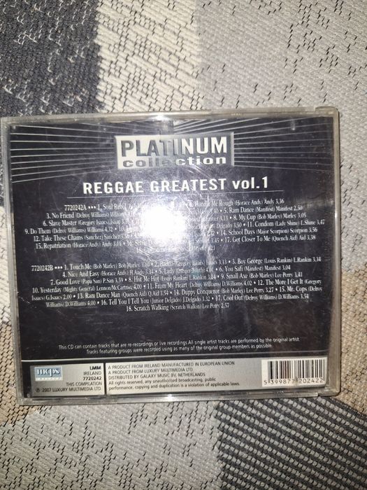 CD-uri muzică – Reggae, Rap, Dance House – complet și original