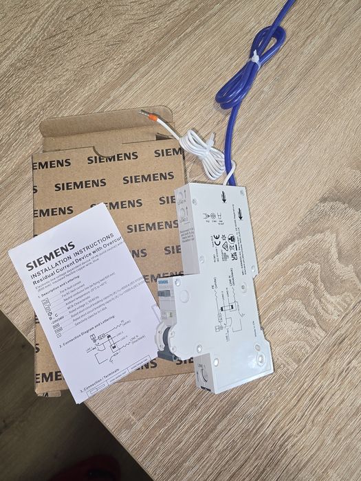 Siguranta automată Siemens. Diferențiala.