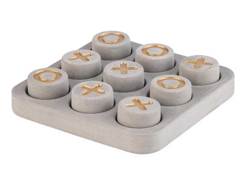 НОВИ! Морски шах Табло за игра Tic-tac-toe цимент
