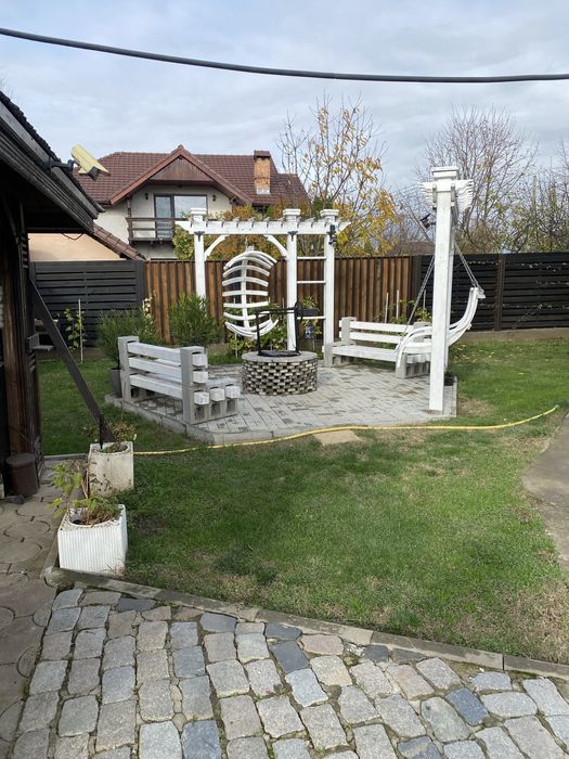 Vand casa la cheie dotata si mobilata in com Hinova