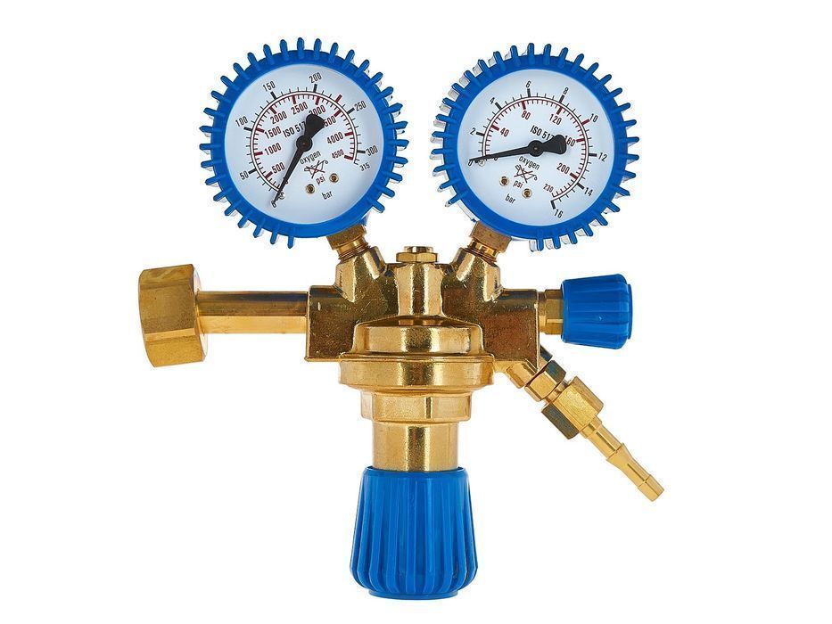 Reductor de presiune oxigen 200 bar geko