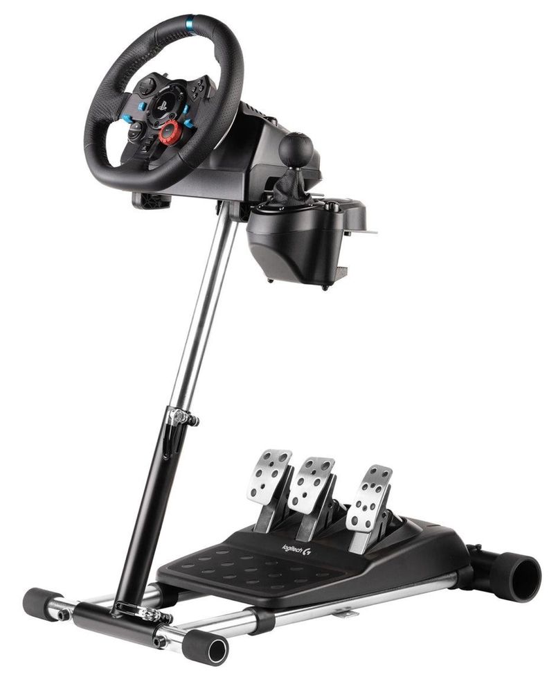 Wheel stand/suport volan si pedale Gaming - Deluxe V2