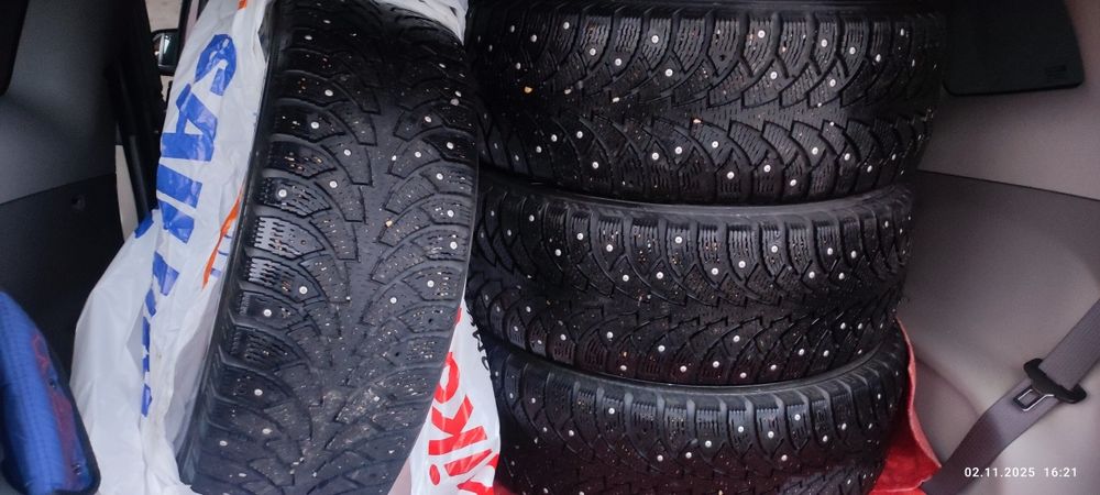 Продам зимние шины б/у