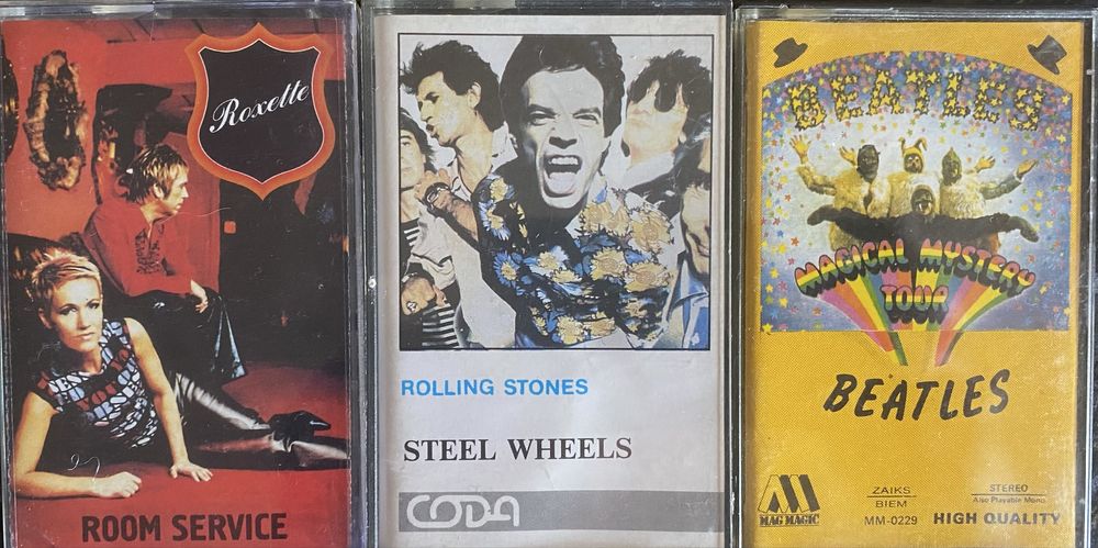 Аудиокассеты фирменные