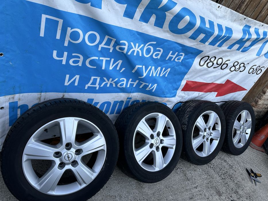 16 5х110 джанти с гуми