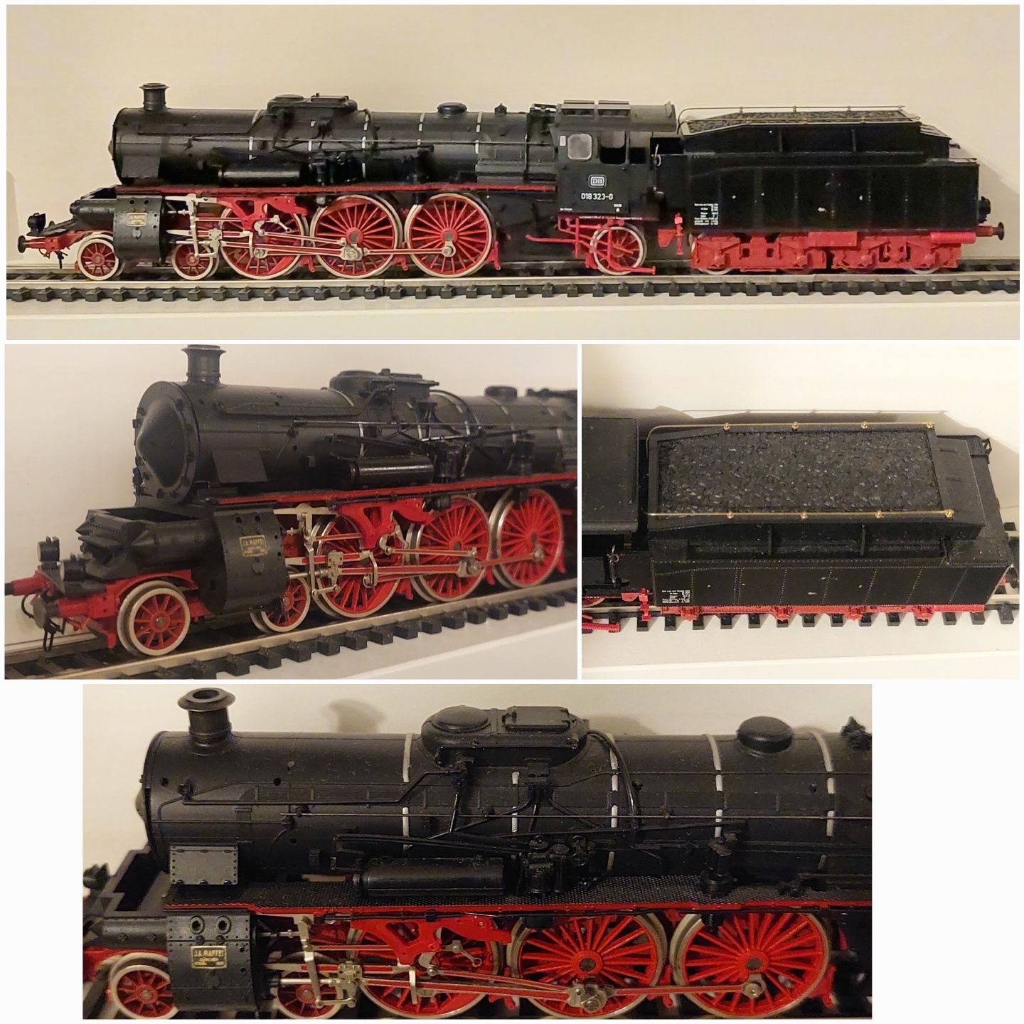 2 x Liliput S 3/6 DRG BR 18.2, 2 locomotive cu aburi H0, epoca 2