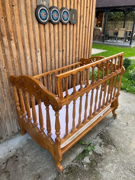 Patuț copii lemn masiv