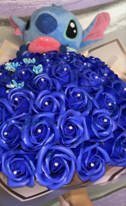 Buchet din flori de sapun