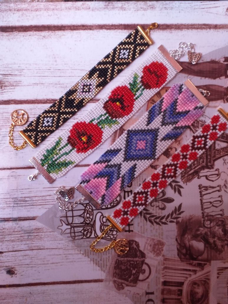 Bratari din margele , Handmade