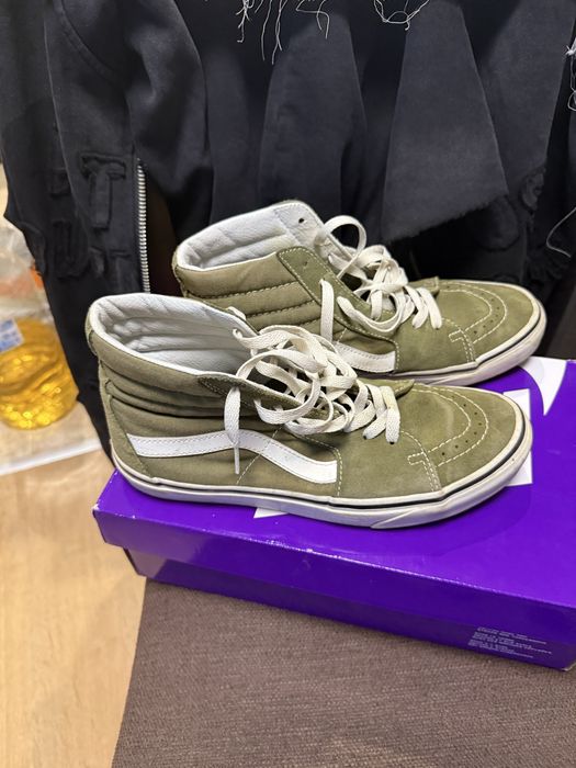 Vans high green 41 size