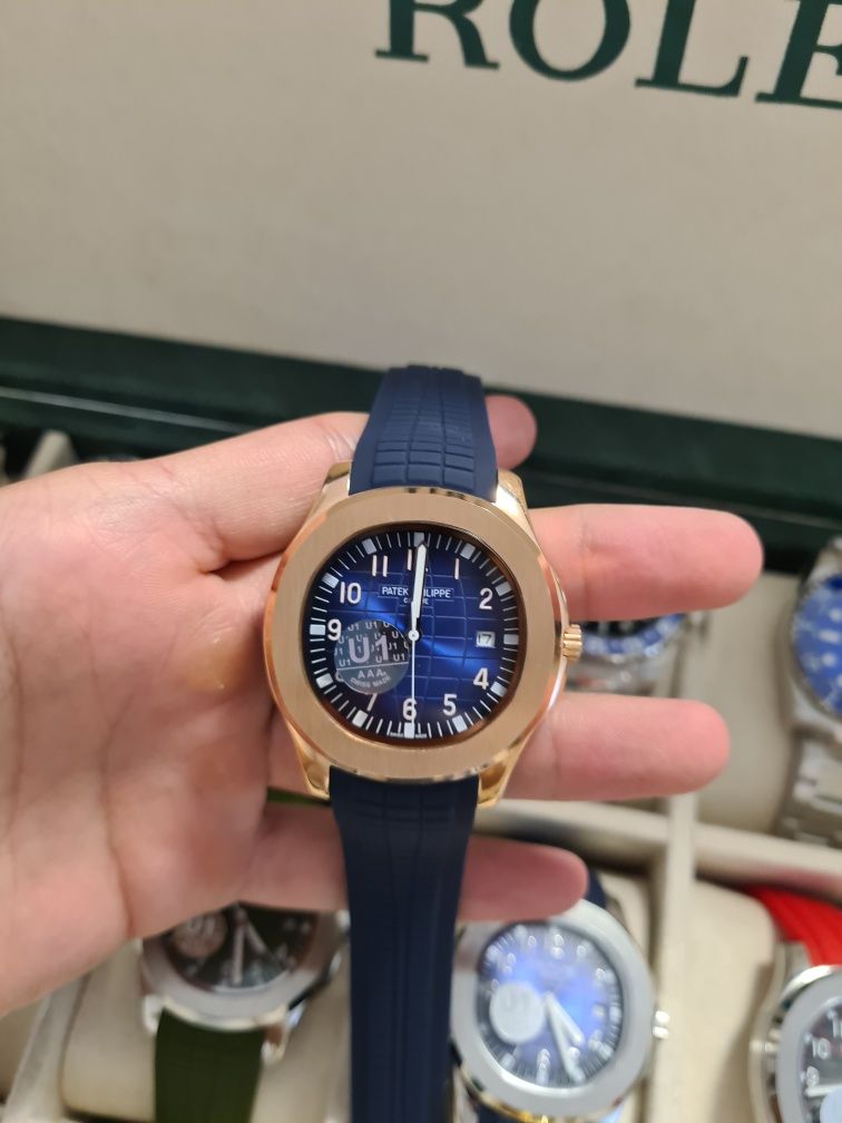 Ceasuri automatice Rolex si Patek Philippe