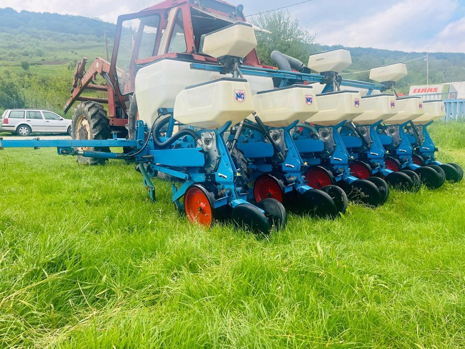 Semănătoare porumb pe discuri Monosem 6 rânduri fixa