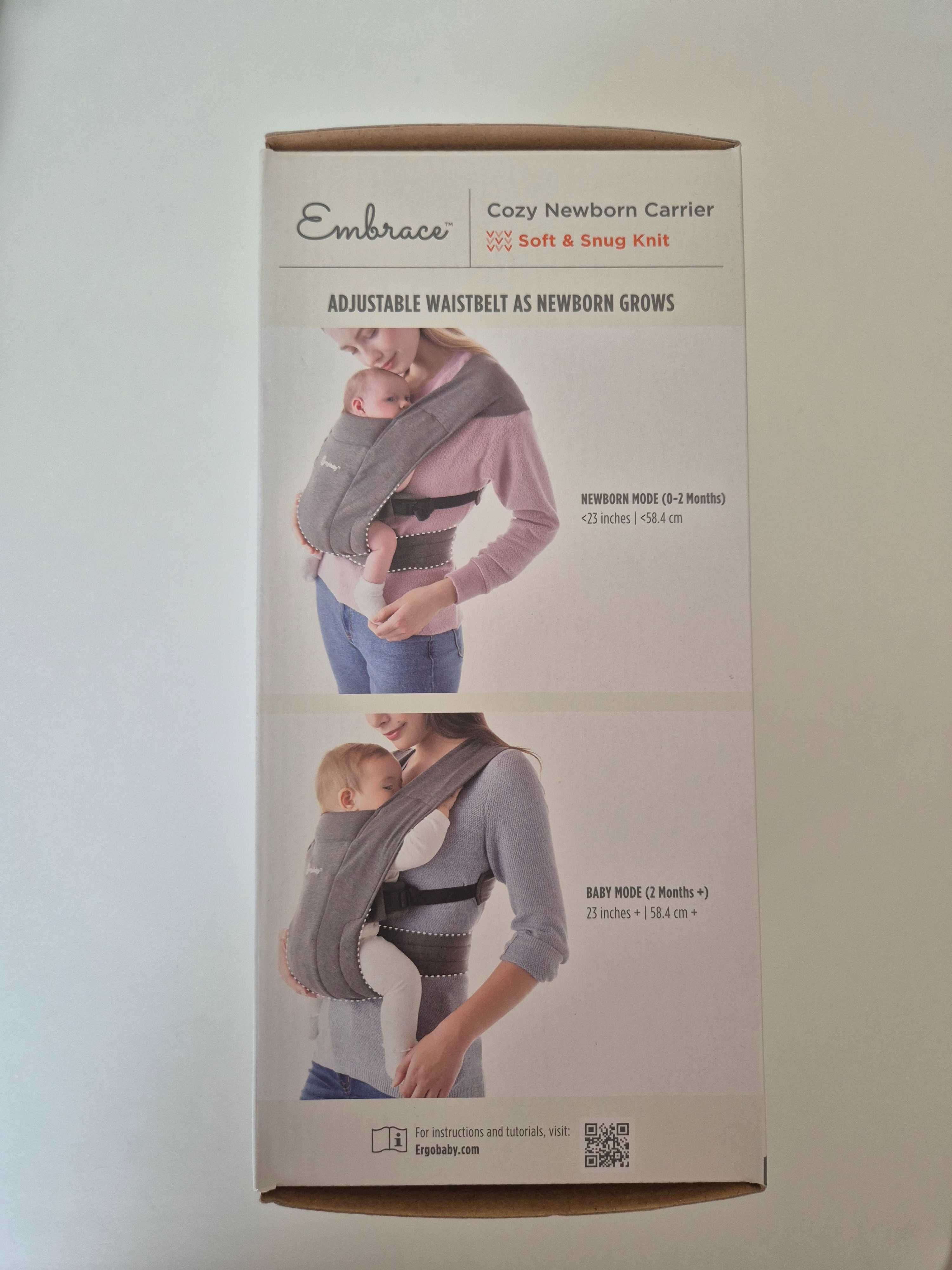 Ергономична раница Ergobaby - Embrace, Blush Pink