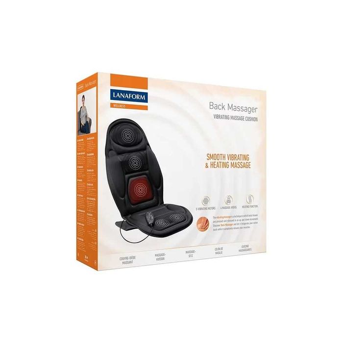 Масажираща седалка LANAFORM BACK MASSAGER LA110304