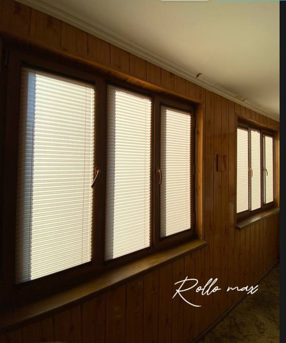Jalyuzi ROLLO max | широкий ассортимент | жалюзи плиссе Турция | plise