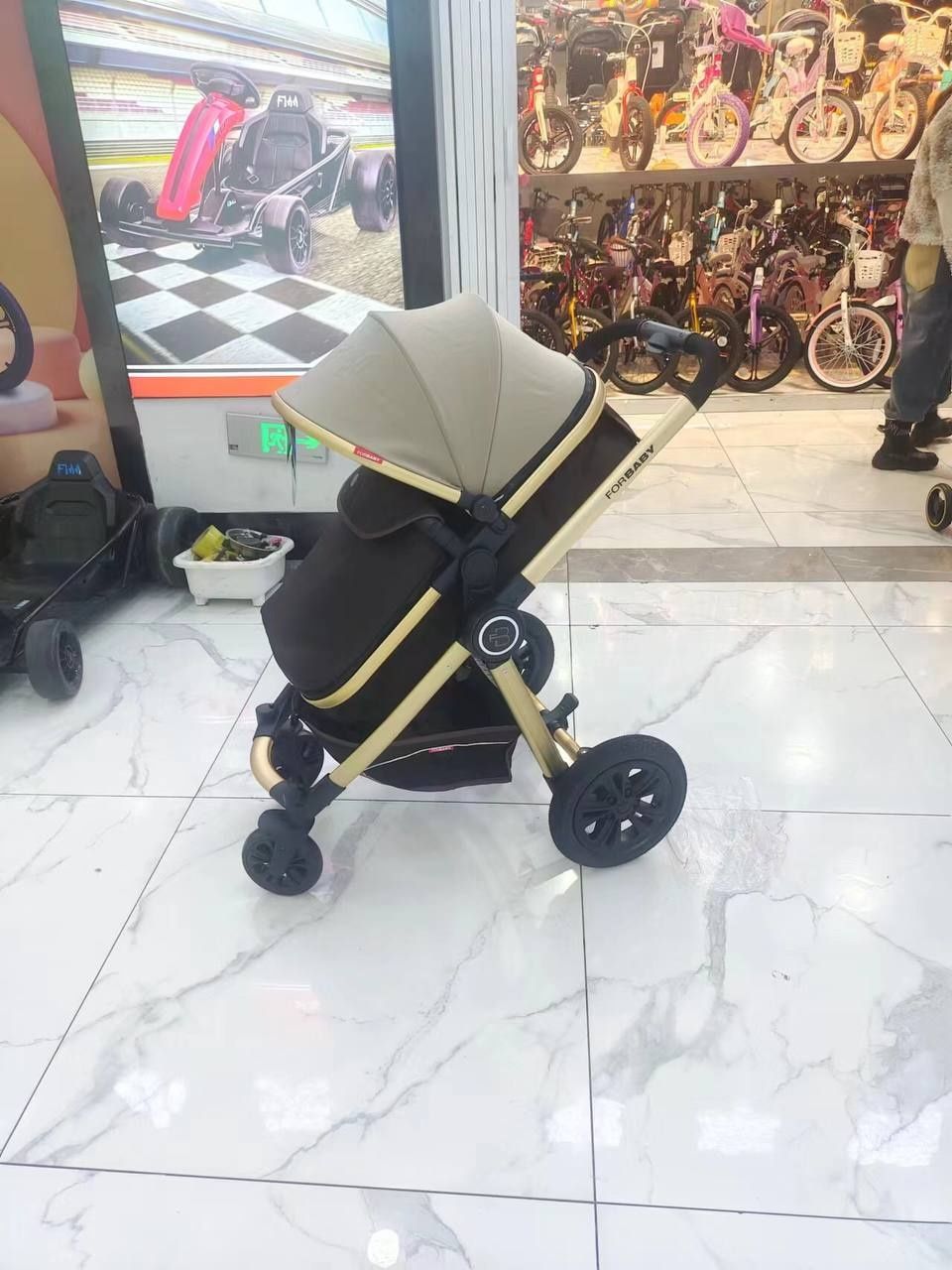 Новая всесезонная коляска трансформер 2в1 (новое в коробке)  For baby