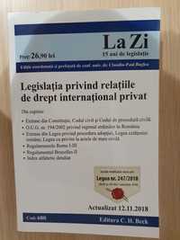 Legislatia privind relatiile de drept international privat