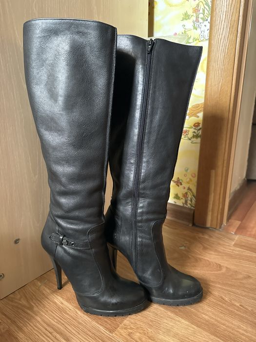 Сапоги кожаные m