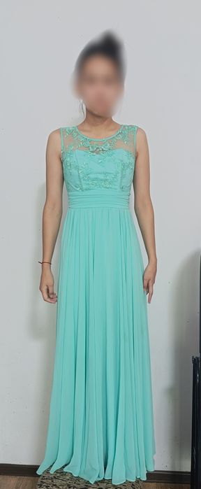 Платье  бирюзовое