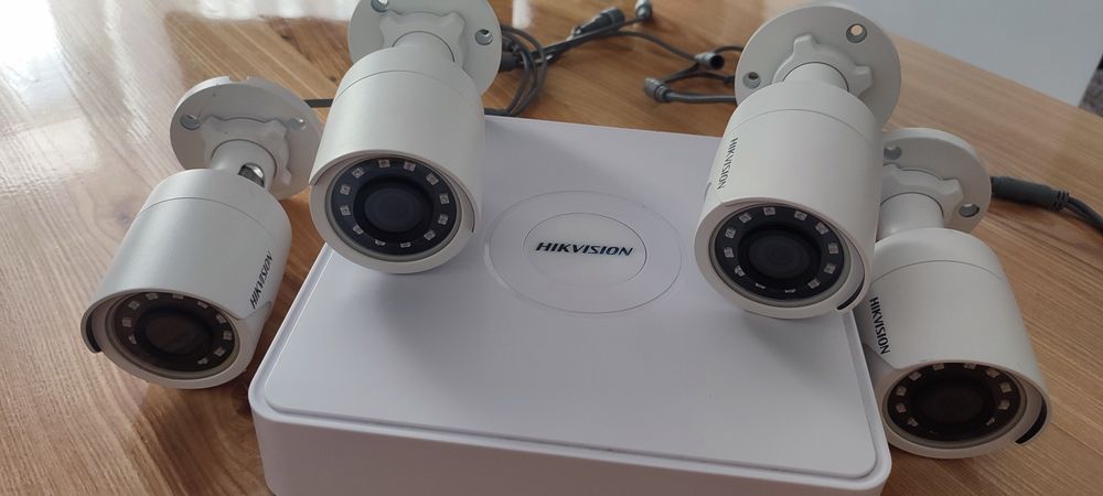 Sistem video Hikvision 4 camre