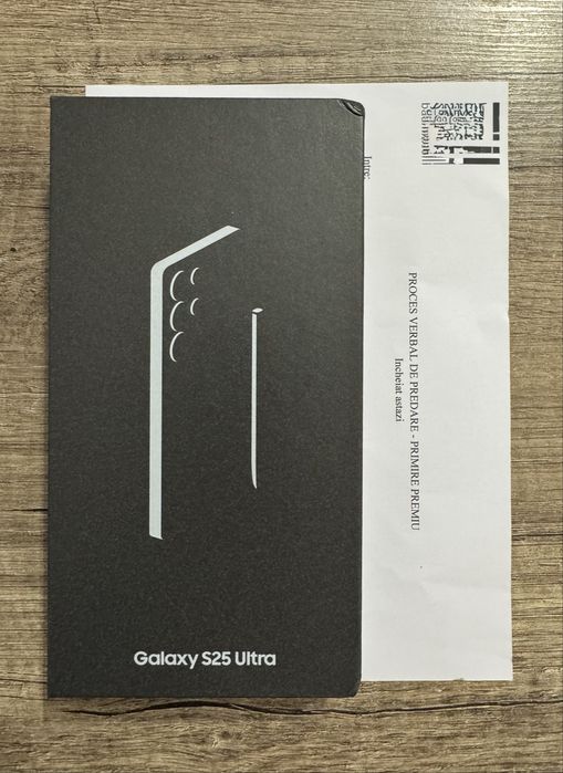 Samsung Galaxy S25 Ultra – Sigilat – Garanție Samsung – Titanium Gray