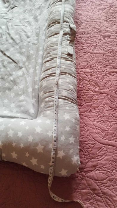 Бебешко гнездо 100/65 см с подарък: повивалник + 2 кавъра от Икея