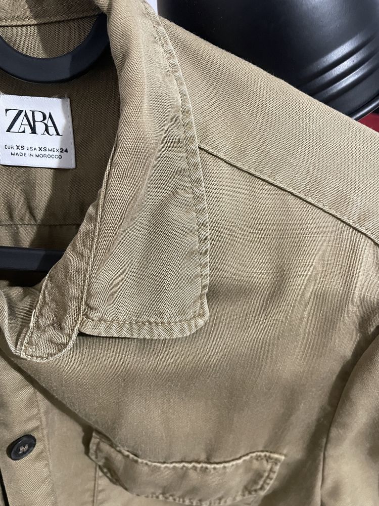 Camasa Zara casual XS-S khaki