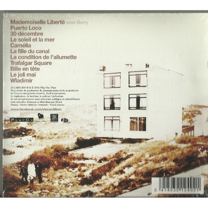 CD original sigilat Vincent Liben - album omonim