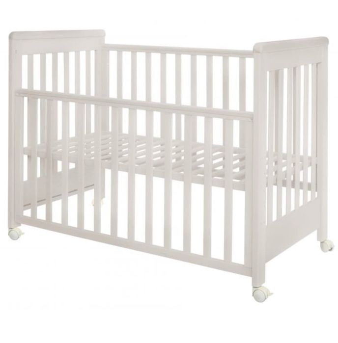 Patut bebe co-sleeping cu laterala culisanta total si roti Treppy