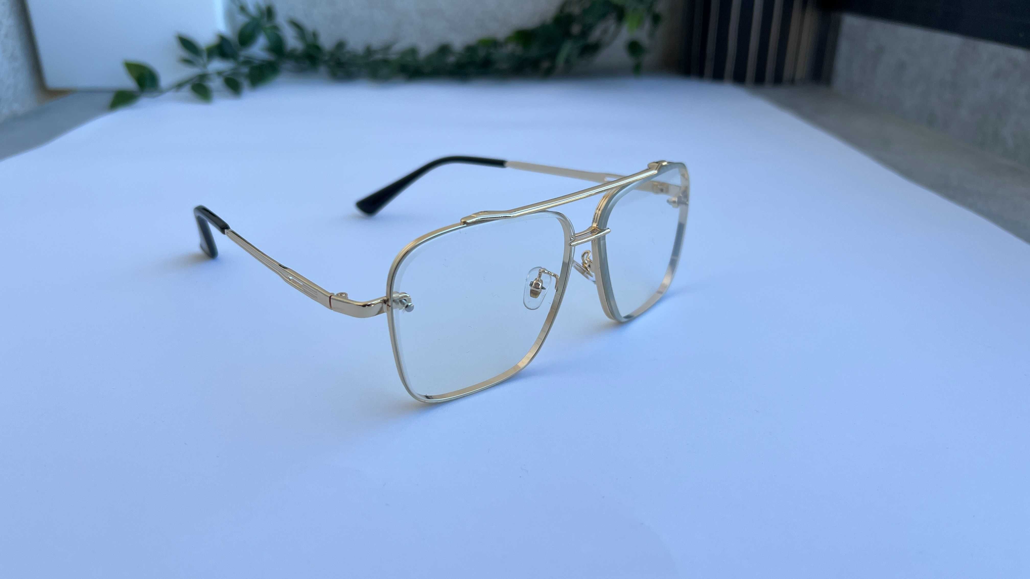 Ochelari de soare Dita Mach Six - Rama aurie Lentile transparente
