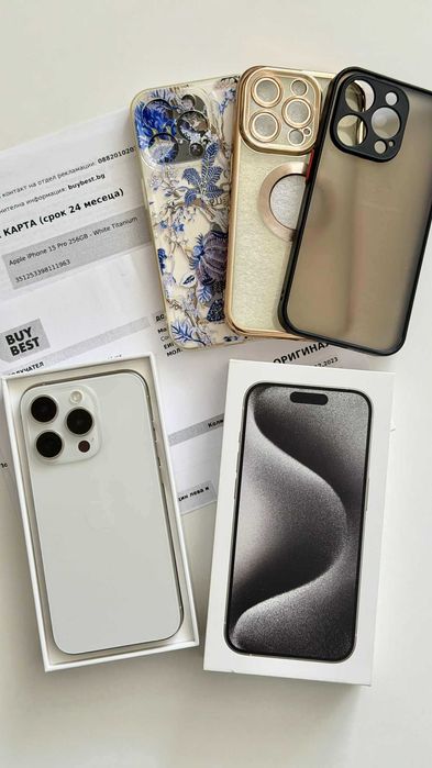 iPhone 15 Pro , 256GB , Natural Titanium