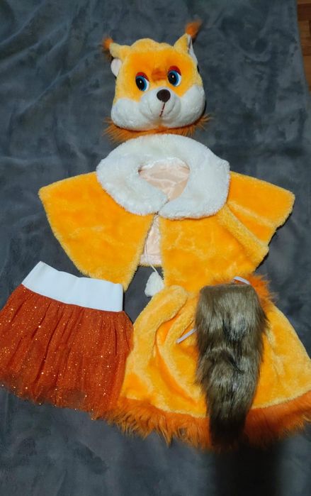 Новогодний костюм лисы