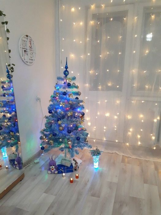 Елка.Белоголубая ёлочка .