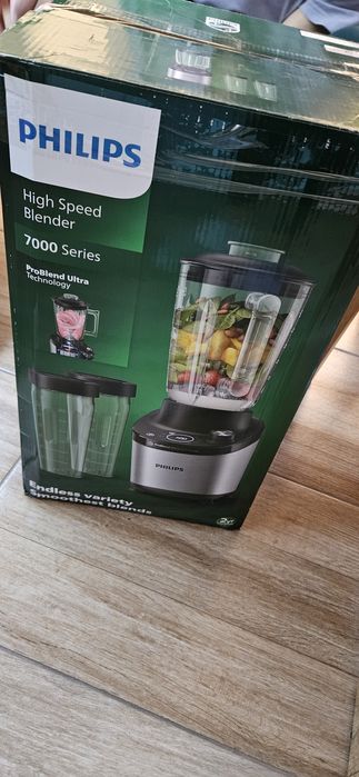 Блендер PHILIPS SERIES 7000 HR3760/10 1500 W, ИНОКС