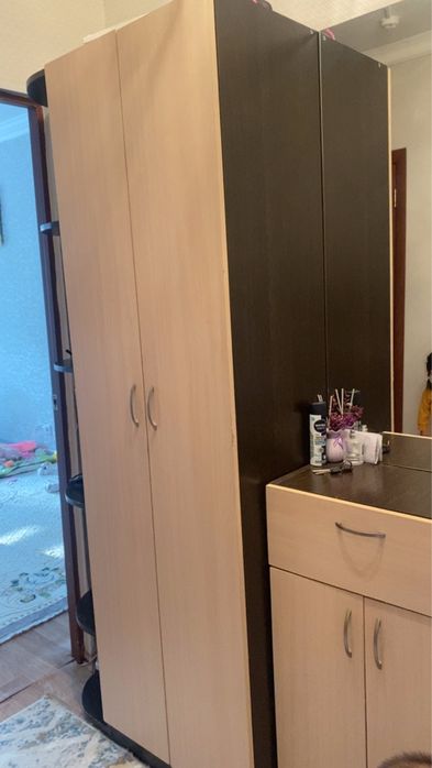 Шкаф кіре беріске арналған айнасымен