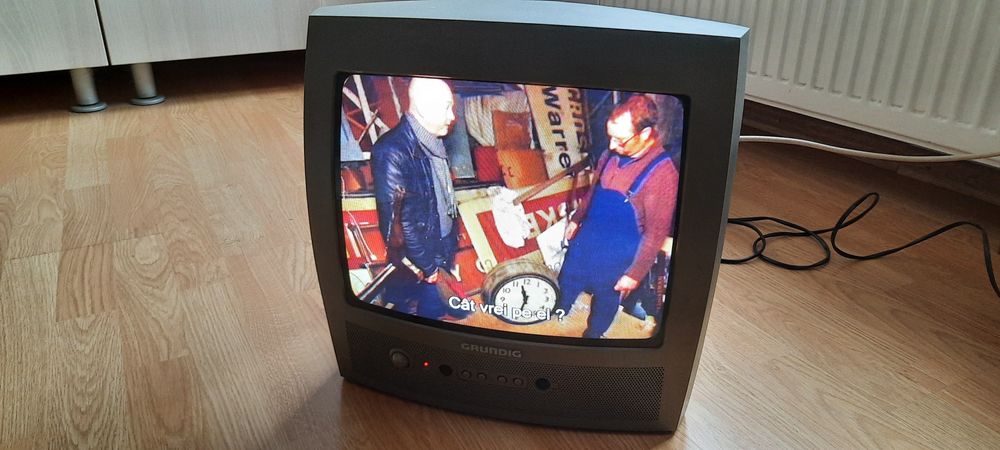 Tv Grundig clasic, cu tub cinescop,  de colectie  37 cm