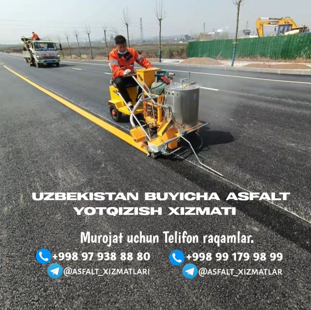 Asfalt yotqizish xizmati