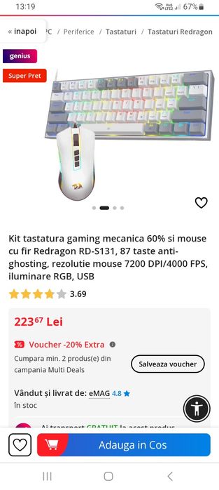 Tastatura gaming