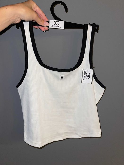 SALE всеки по 29лв разпродажба потник шанел chanel топ бузка тениска