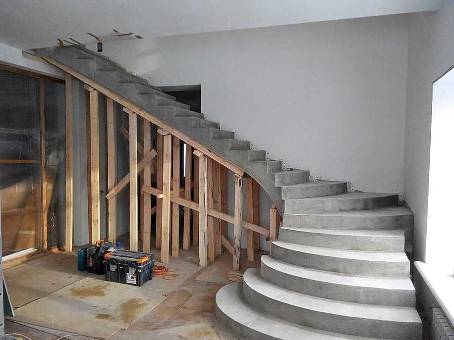 Бетон зинапоя, Лестницы из Бетона любой сложности, Beton zina