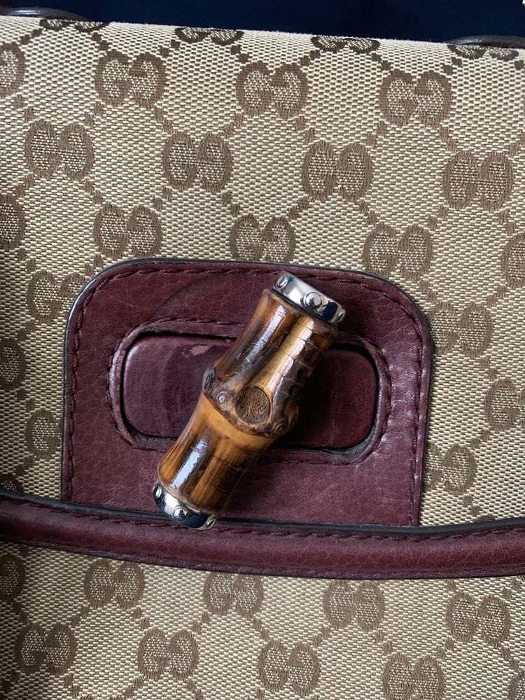 Geanta Gucci Bamboo originala