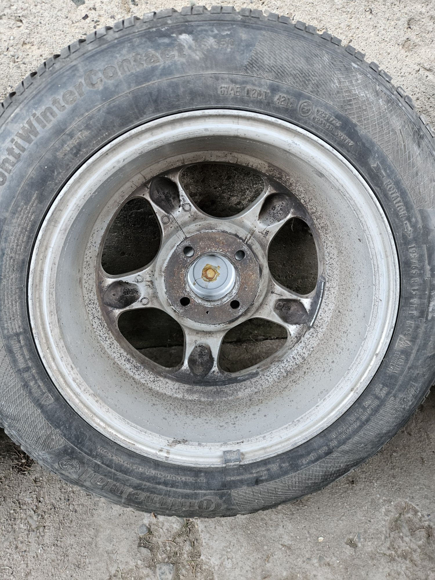 Джанти с  гуми 15"