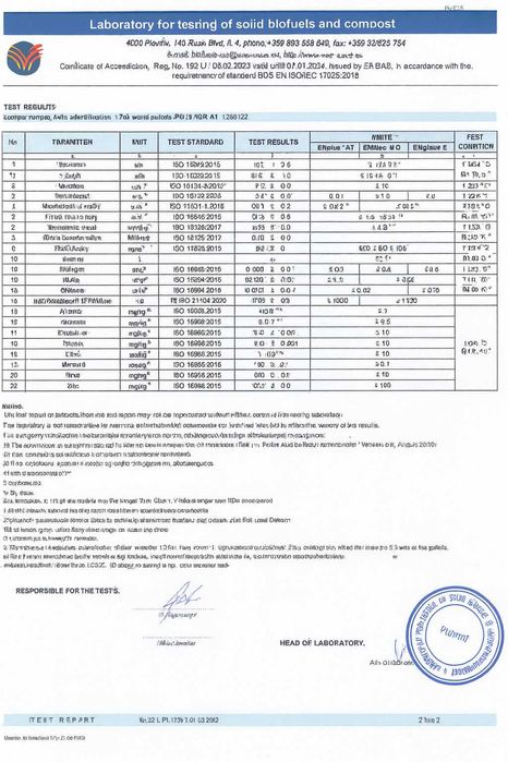 Пелети за отопление Schneider Премиум клас EN PLUS A1