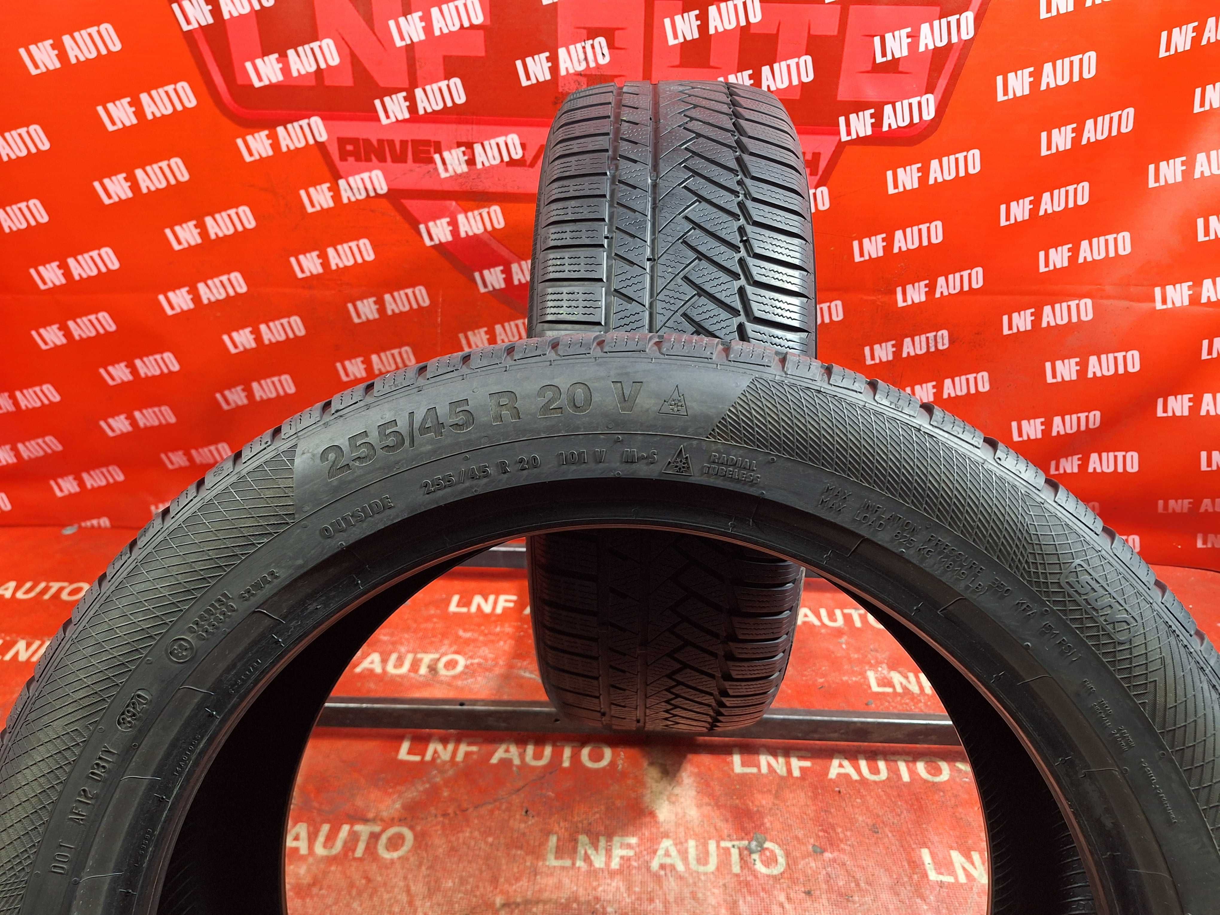 Anvelope de IARNA - 255/45/20 - Continental - 6.8 MM - DOT 2020 !