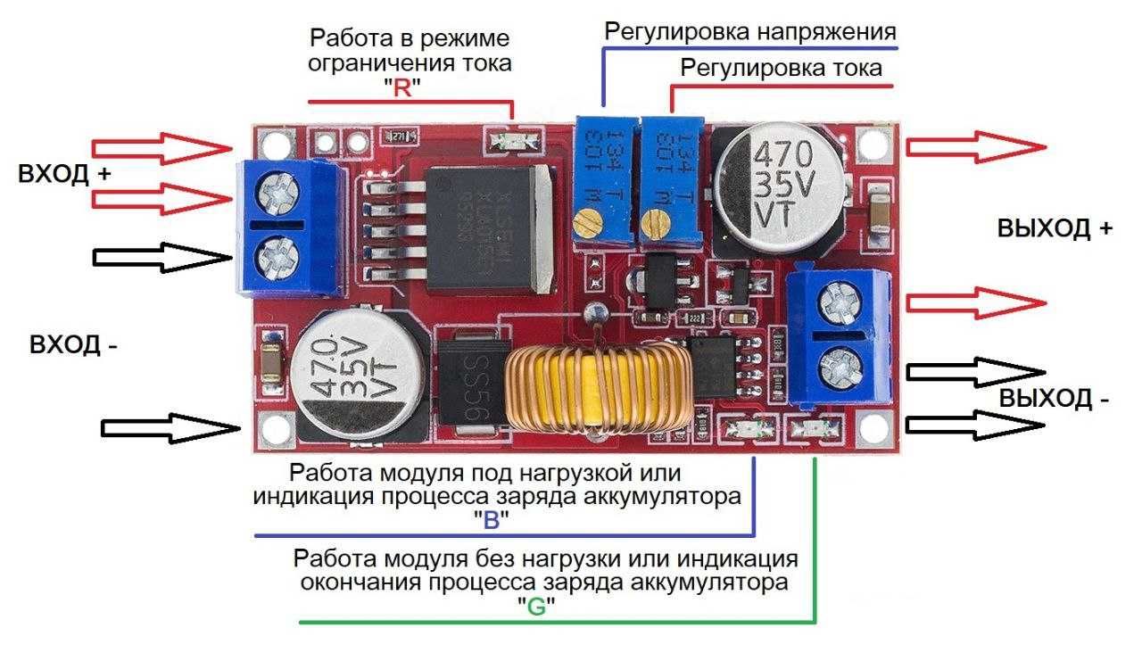 dc-dc понижающий преобразователь